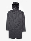 Rains Long Jacket - Schwarz