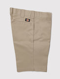 Dickies 273 Slim Gerader Arbeits Shorts - Khaki