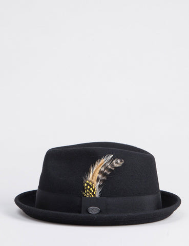 Bailey Cloyd Trilby-Hut - Schwarz