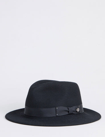 Bailey Curtis Widebrim Fedora-Hut - Schwarz